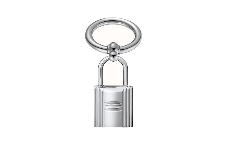 HERMES/爱马仕 Hermes Kelly Twilly Scarf Ring Silver