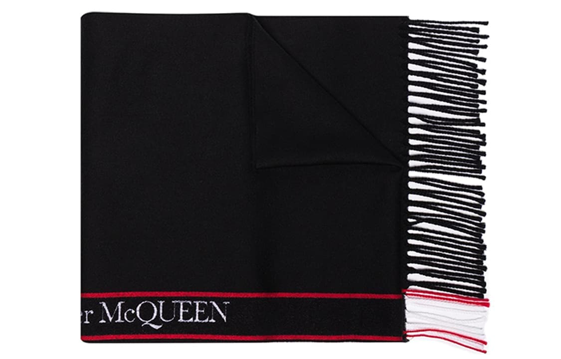 Alexander McQueen Scarf Black