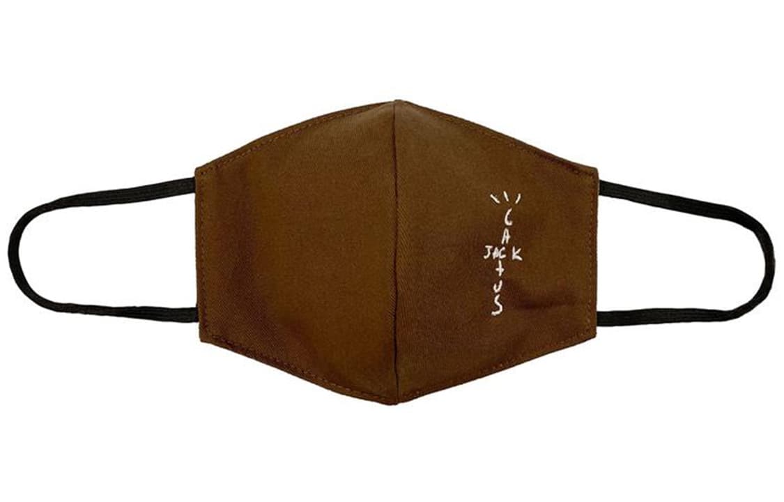 Travis Scott Cactus Jack Cloth Face Covering Brown