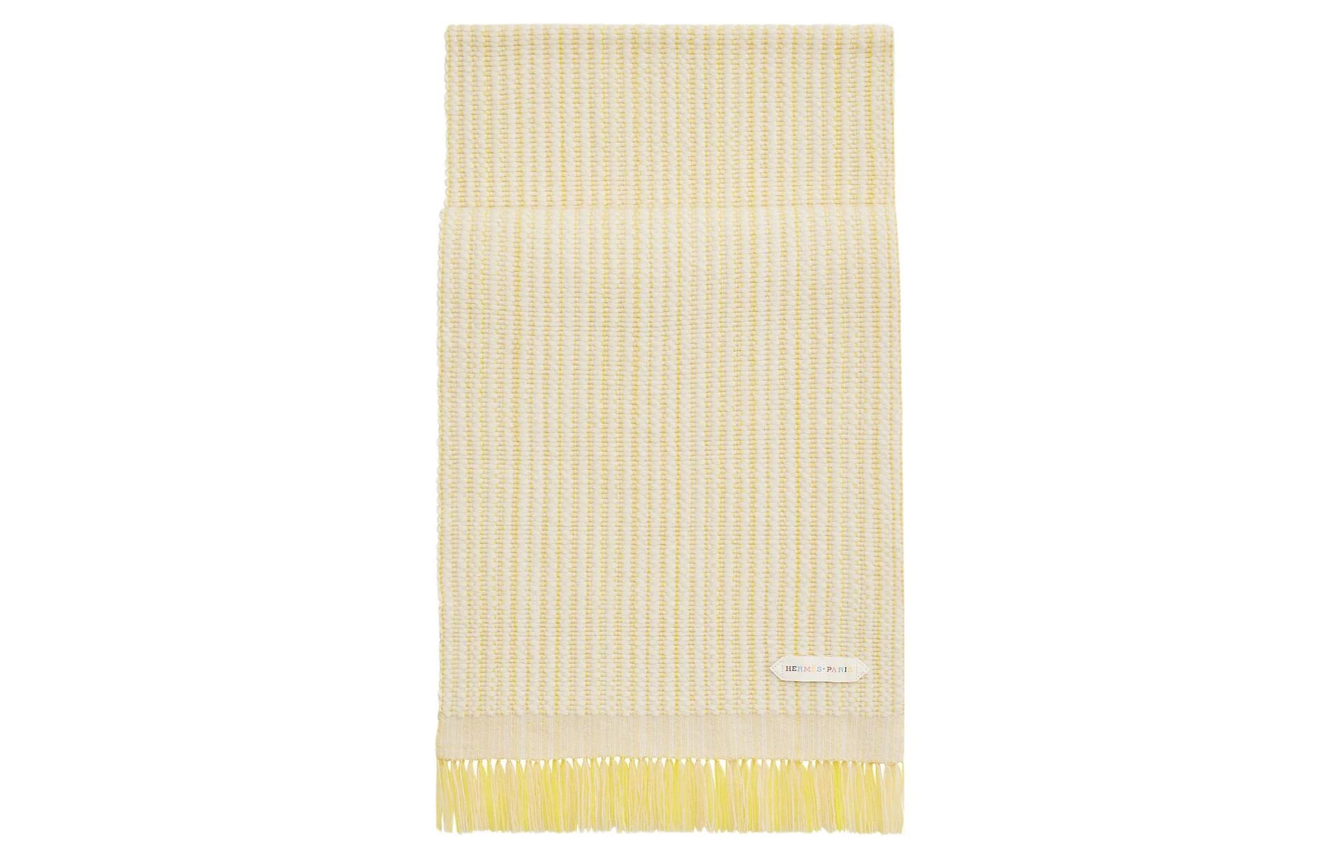 HERMES/爱马仕 Hermes Boutis Scarf Lemon Yellow