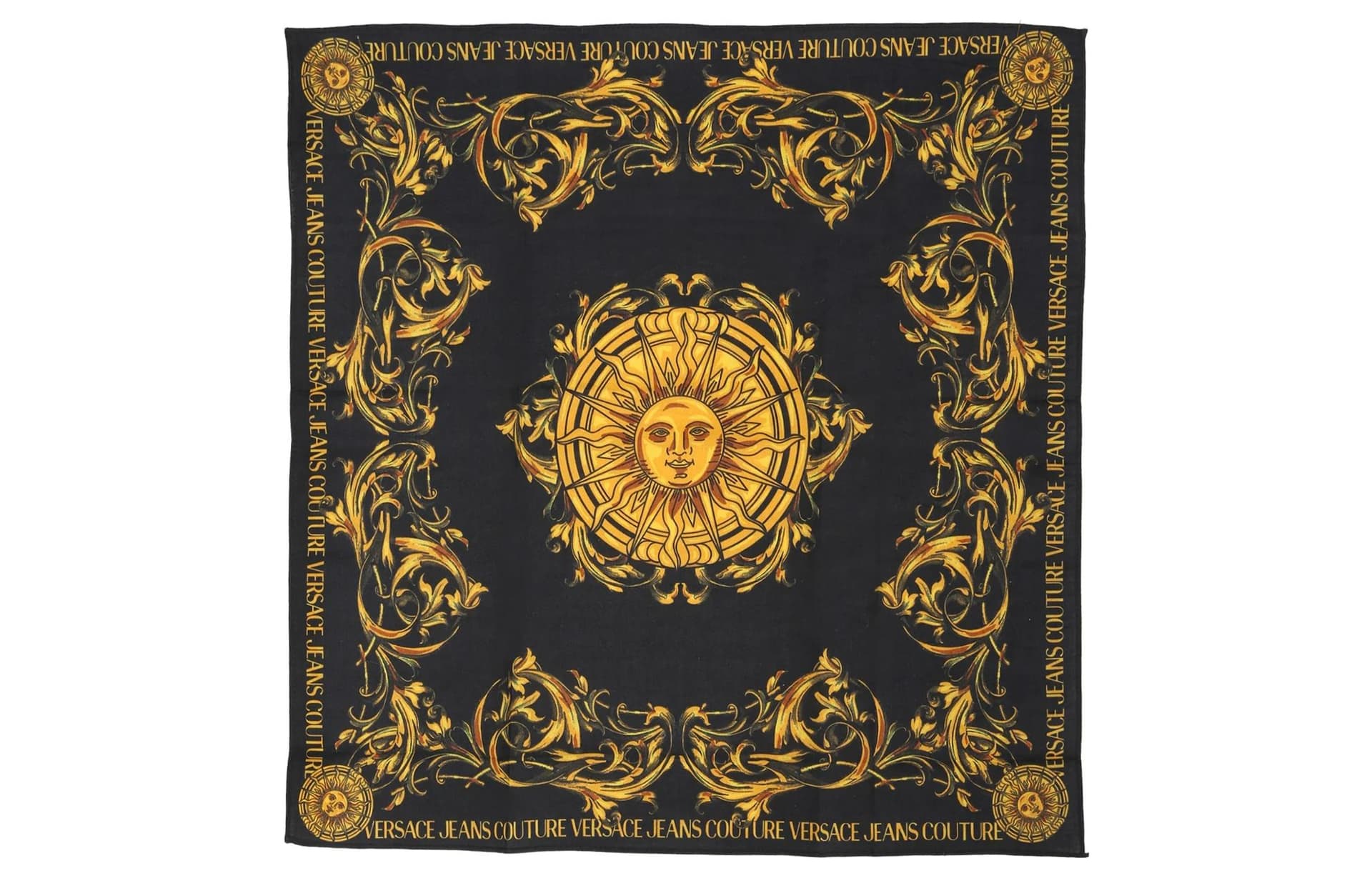 VERSACE JEANS COUTURE Versace Baroque Print Scarf