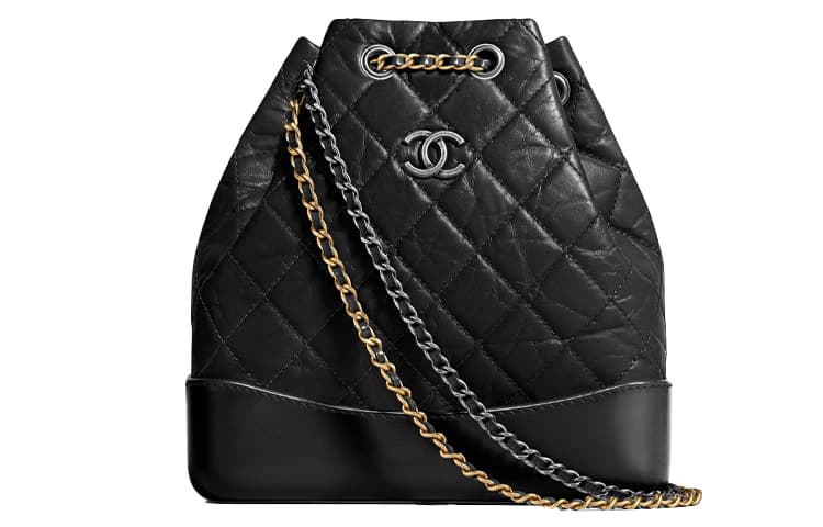 Chanel Gabrielle Backpack Black