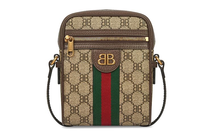 Balenciaga x Gucci Camera Bag Beige