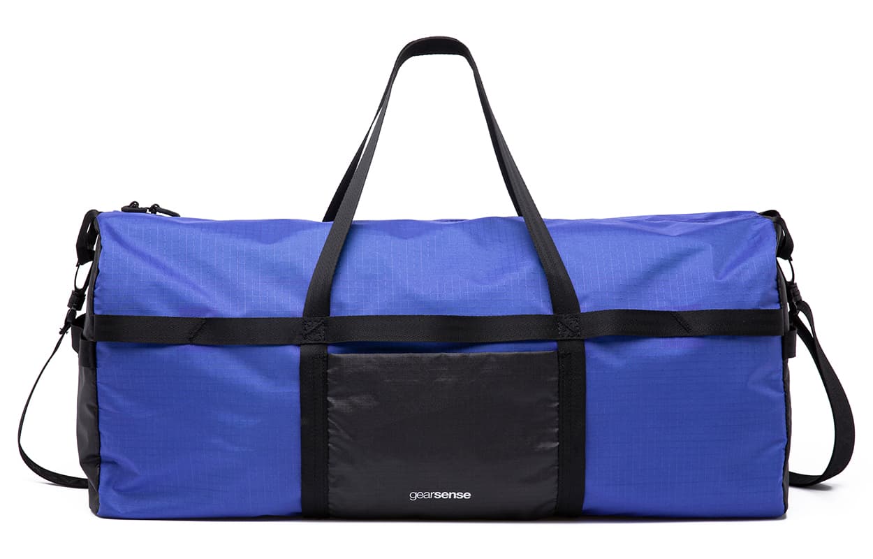 COMBACK Gearsense Outdoor Travel Gym Bucket Bag Purple Blue Black NS