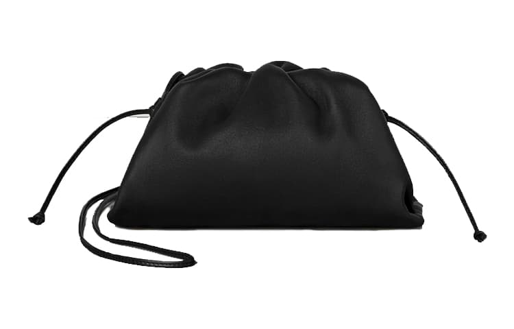 Bottega Veneta/葆蝶家 Bottega Veneta Mini Shoulder Clutch Black