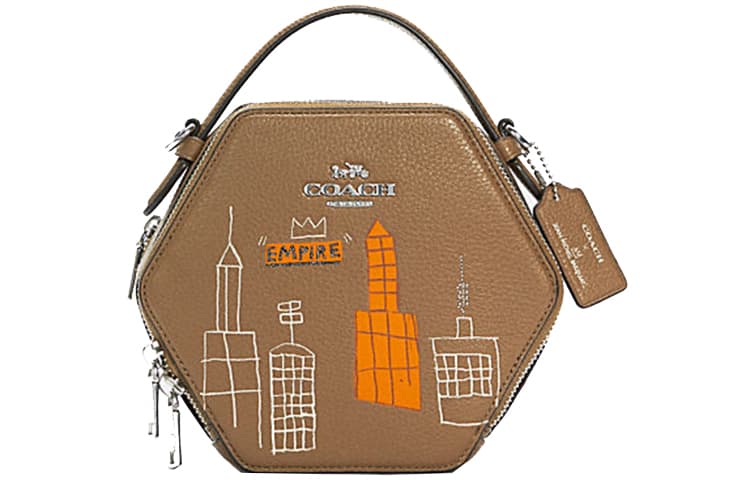 COACH/蔻驰 COACH x Basquiat Hexagonal Crossbody Bag