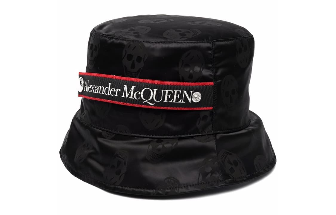 Alexander McQueen Skull Print Bucket Hat