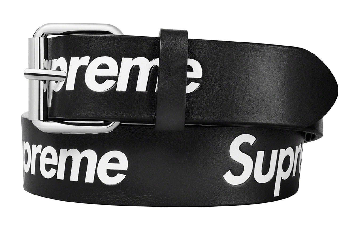 Supreme Repeat Leather Belt