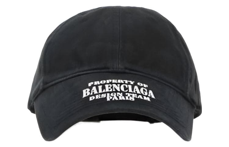 Balenciaga Logo Cap Black