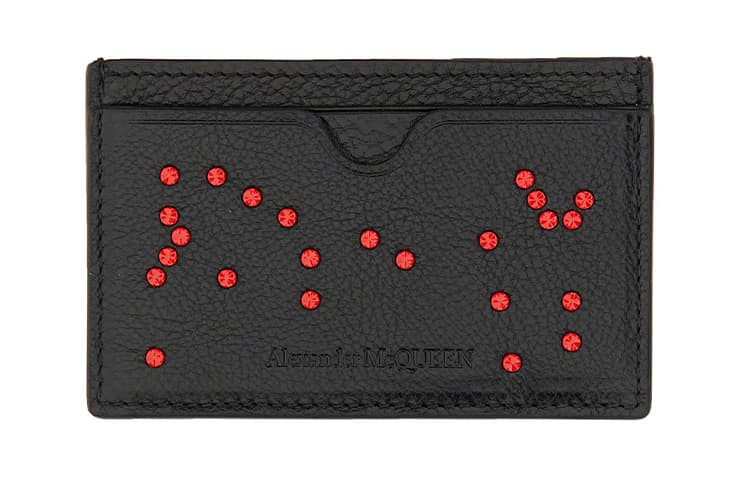 Alexander McQueen Logo Studded Wallet