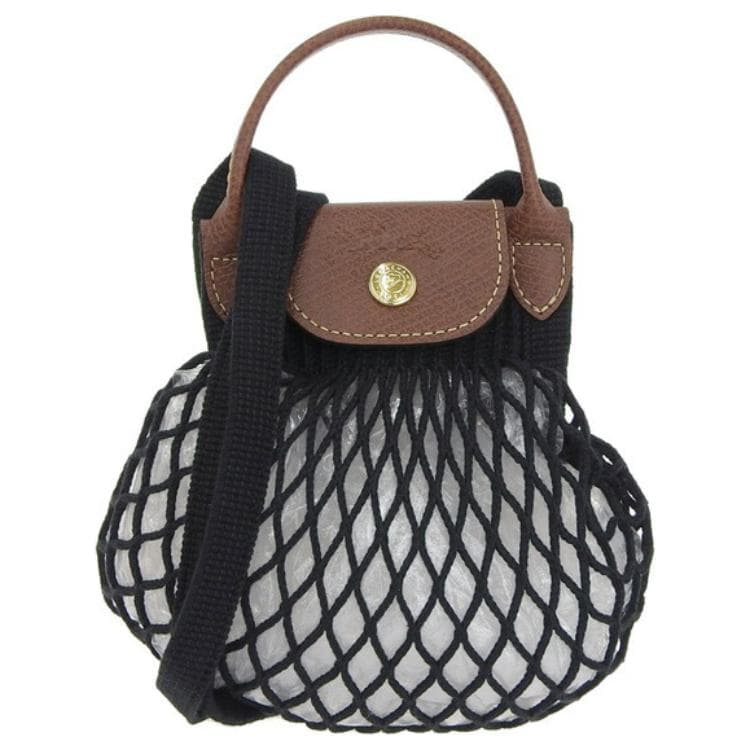 LONGCHAMP/珑骧 Longchamp Le Pliage Filet 17 Black