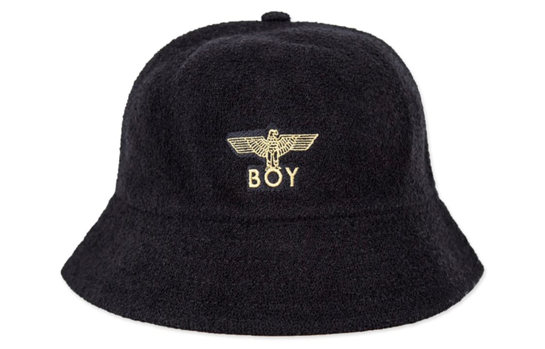 Boy London Logo Bucket Hat Black