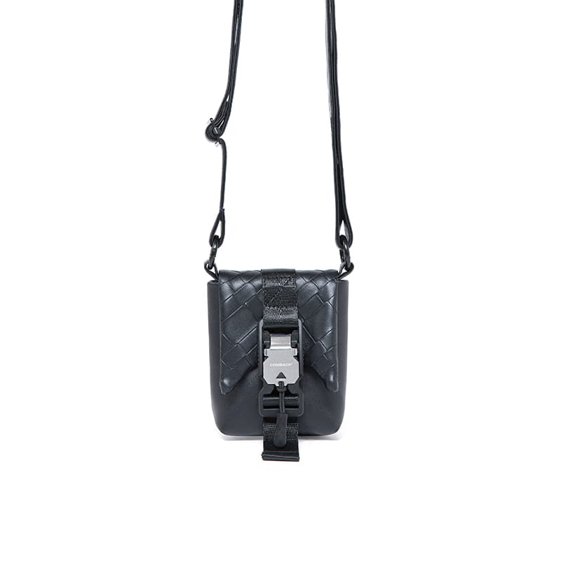 COMBACK FIDLOCK Small Shoulder Bag Black