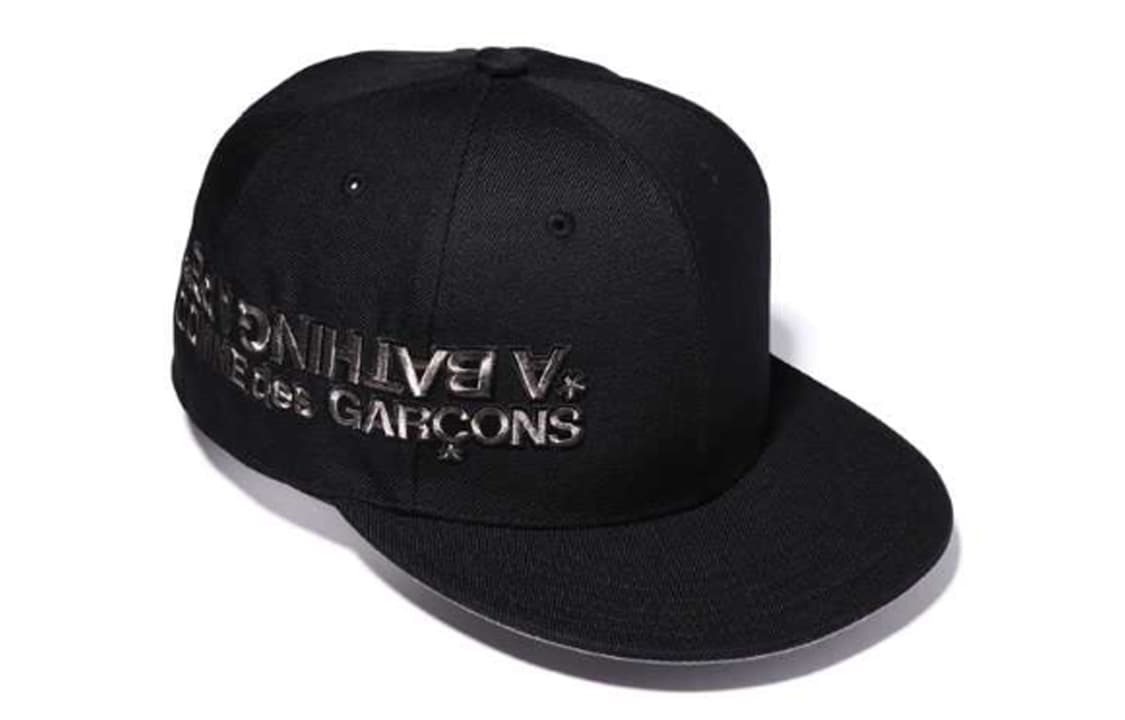 A BATHING APE Baseball Cap Black
