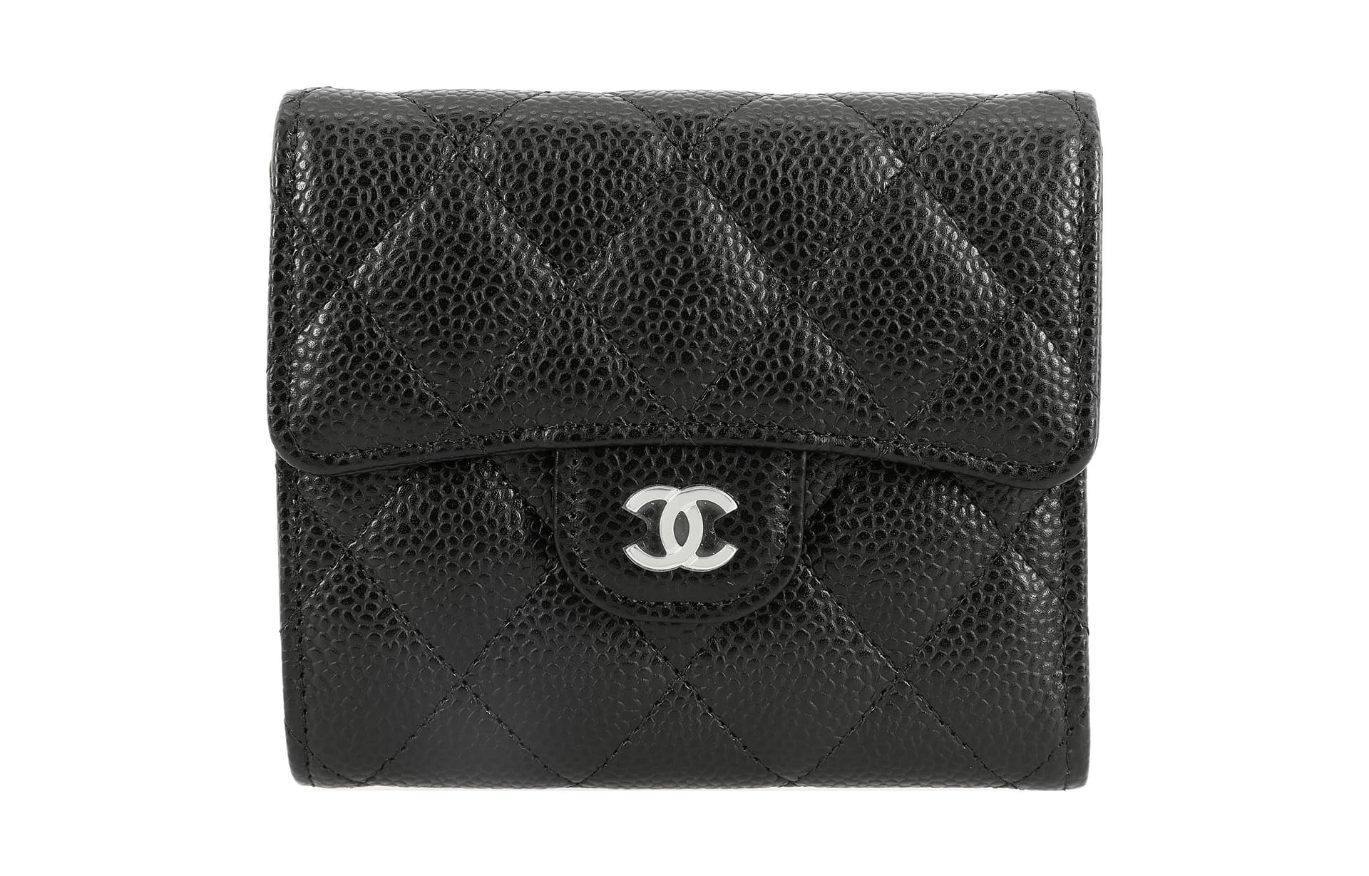 Chanel Classic Flap Card Holder Black