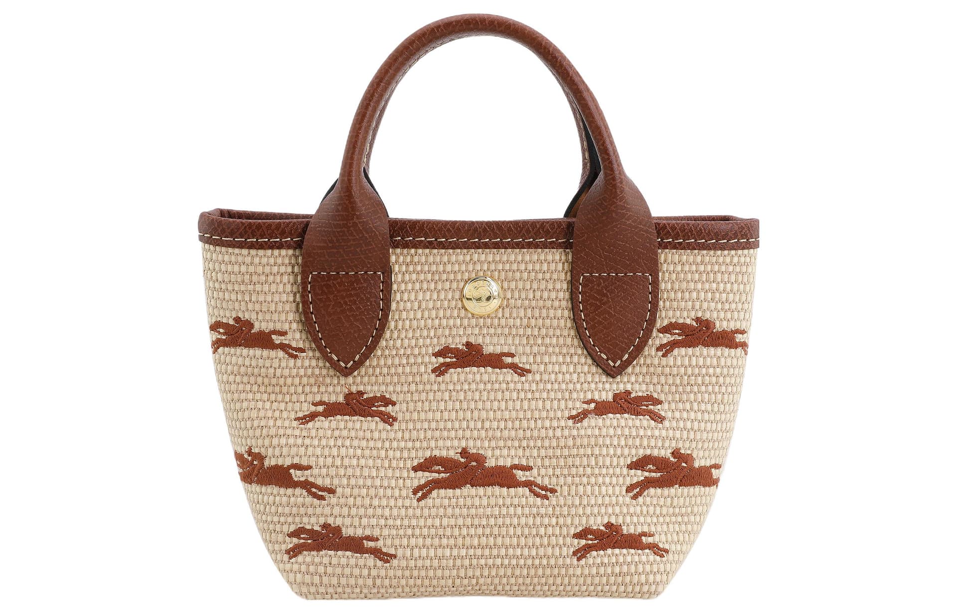 LONGCHAMP/珑骧 LONGCHAMP Le Panier Pliage Beige Brown
