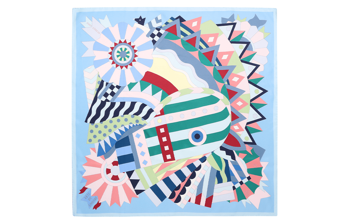 HERMES/爱马仕 Hermes Celebration Horse Scarf