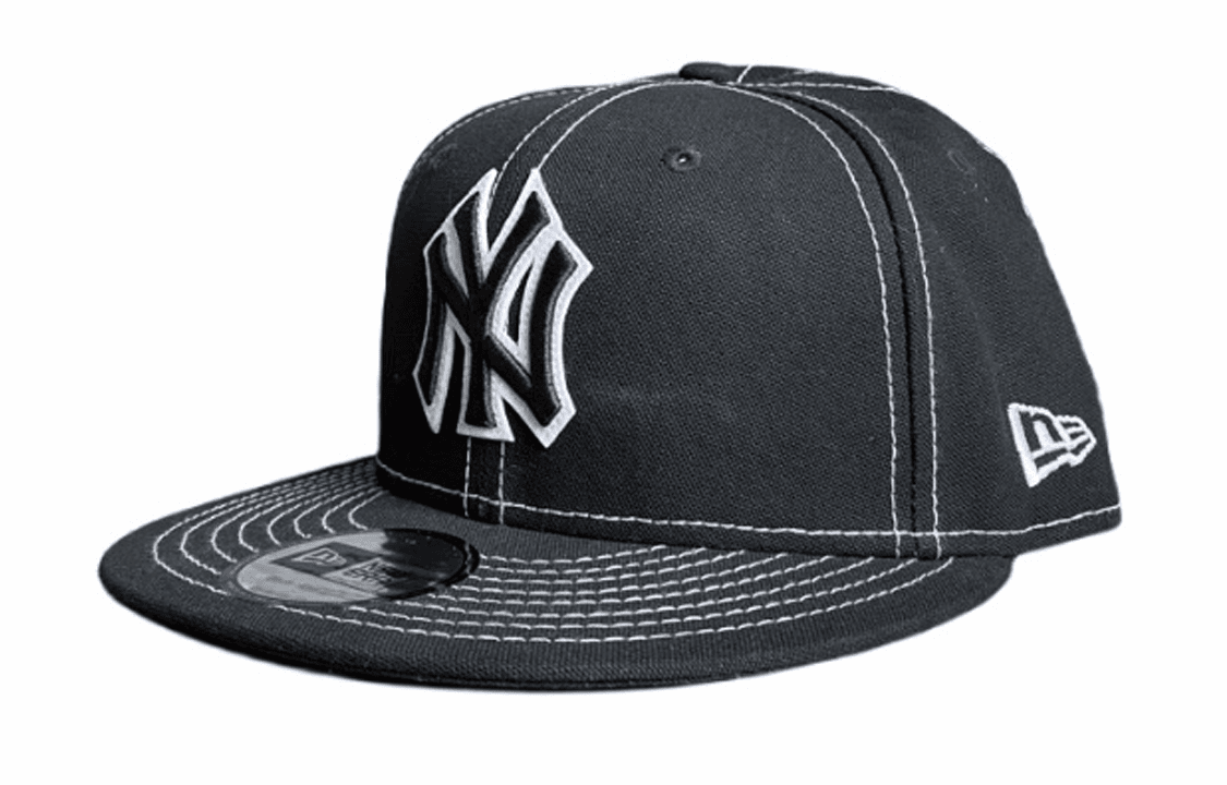 New Era Denim Logo Cap Black
