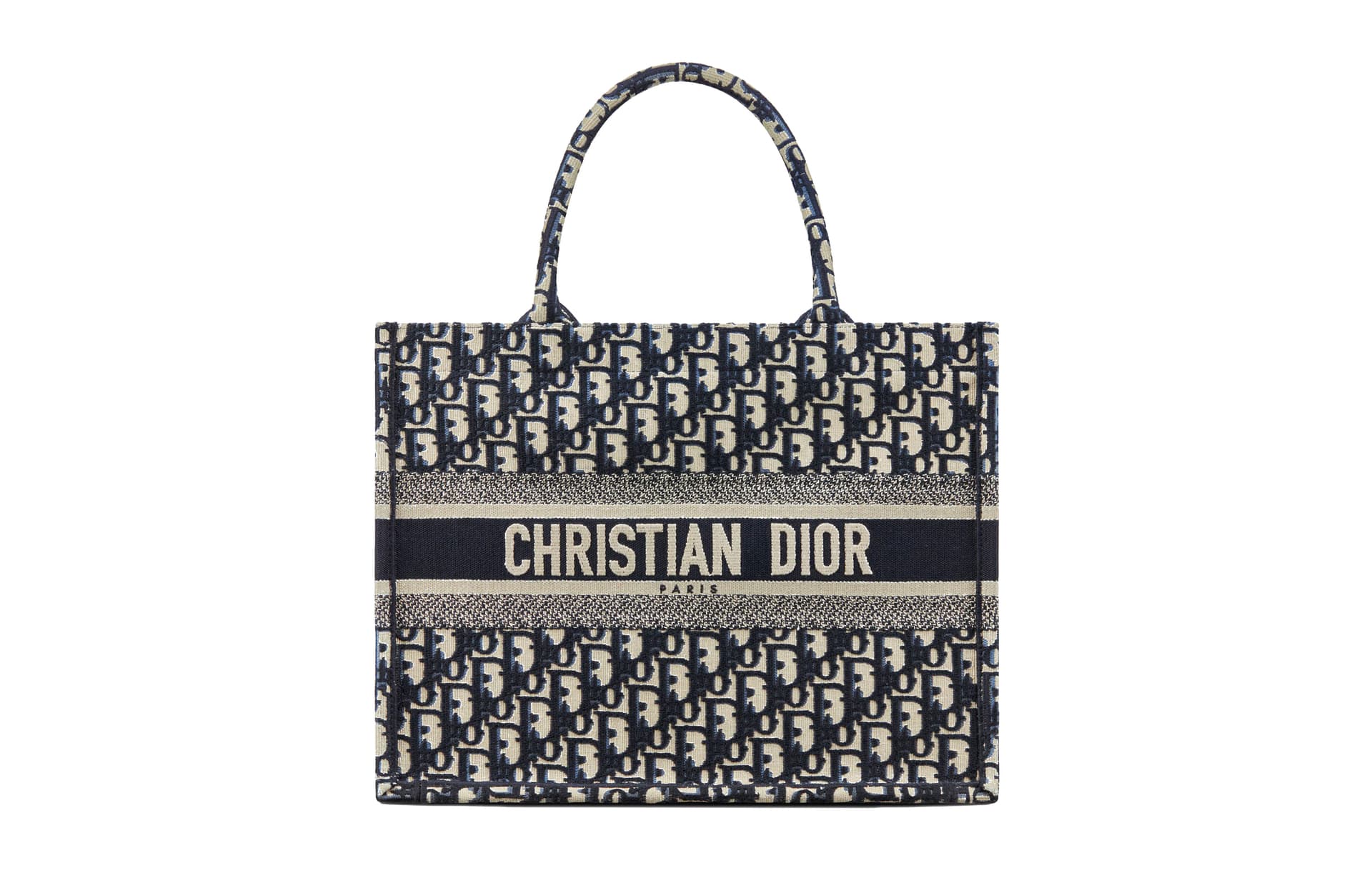 Dior Book Tote Denim Blue