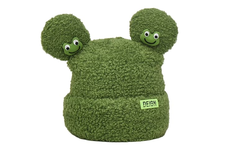 FREE RABBITⅡ FREE RABBIT II Cute Frog Warm Earflap Beanie