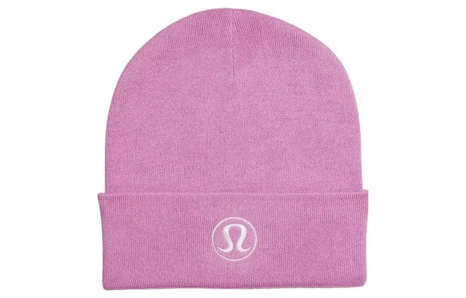lululemon/露露乐蒙 lululemon Logo Wool Beanie Pink