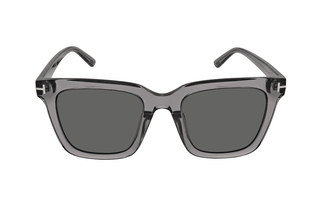 TOM FORD/汤姆福特 Tom Ford Logo Acetate Square Sunglasses Gray