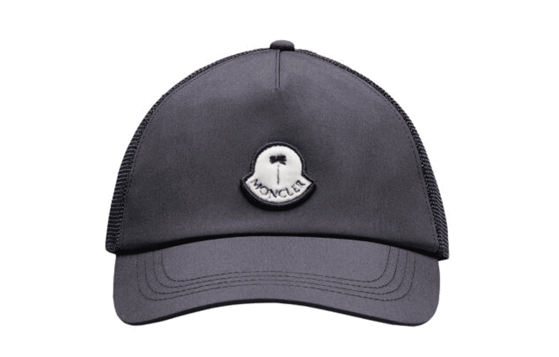Moncler Nylon Cap Black