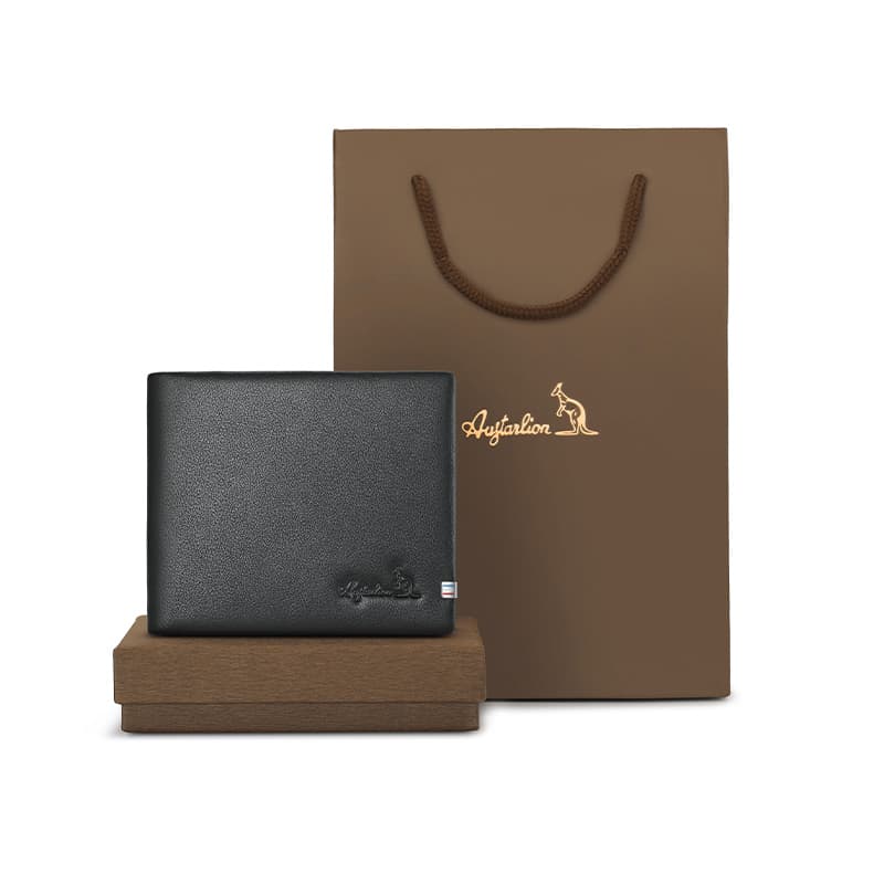 AUGTARLION Business Card Wallet Black