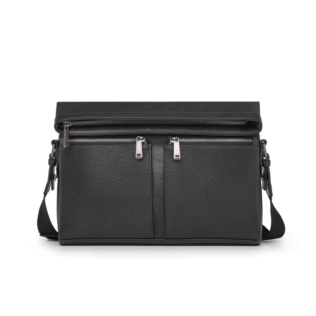 Chrisdien Deny/克雷斯丹尼 Chrisdien Deny Black Leather Bag