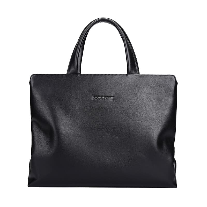 BISON DENIM美洲野牛 American Bison Horizontal Briefcase Black