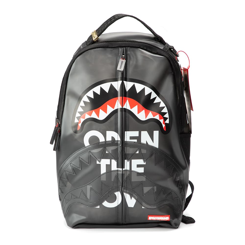 Sprayground Shark Mouth Black Backpack