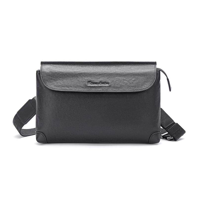 BISON DENIM美洲野牛 BISON DENIM Crossbody Bag Black