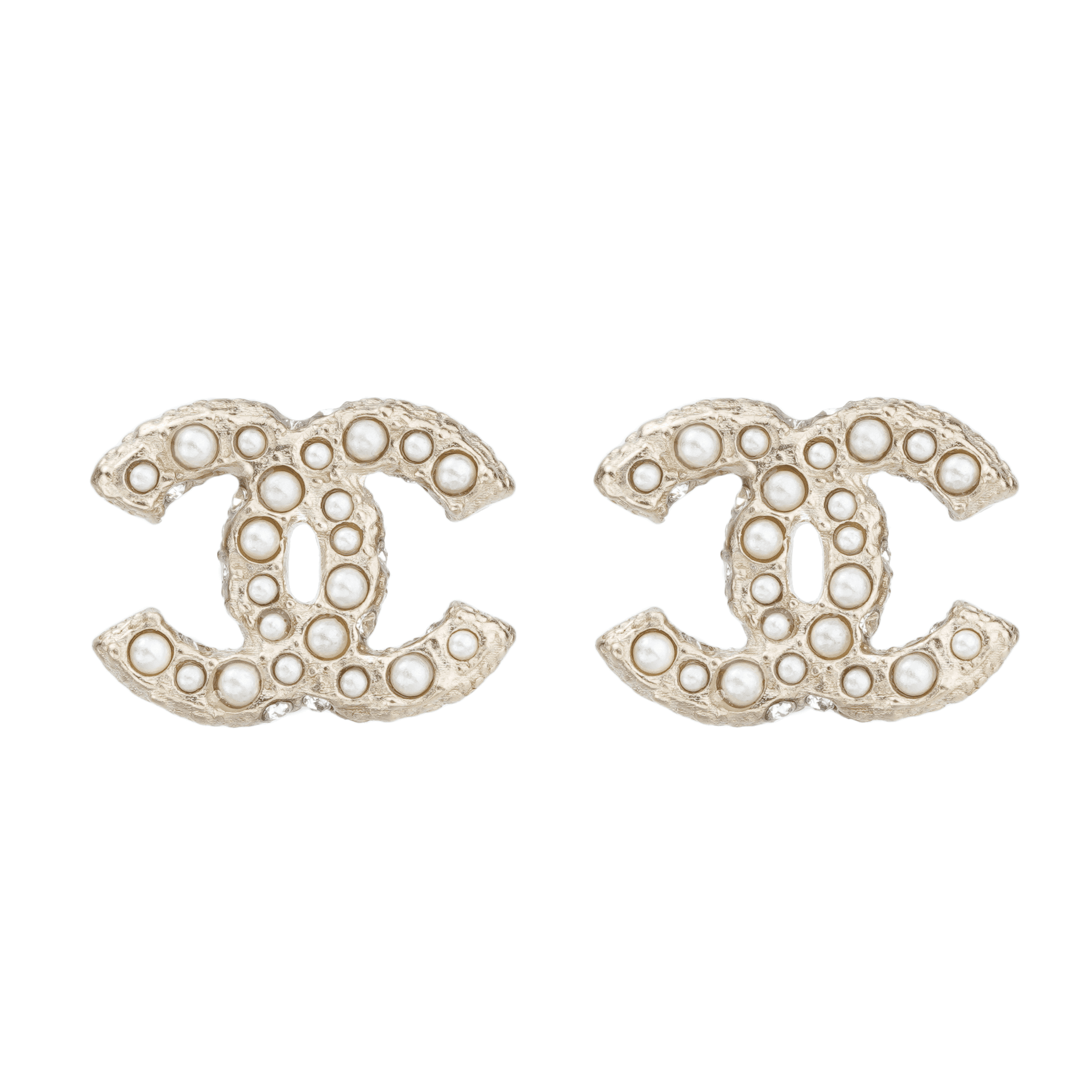 Chanel Pearl Double C Earrings