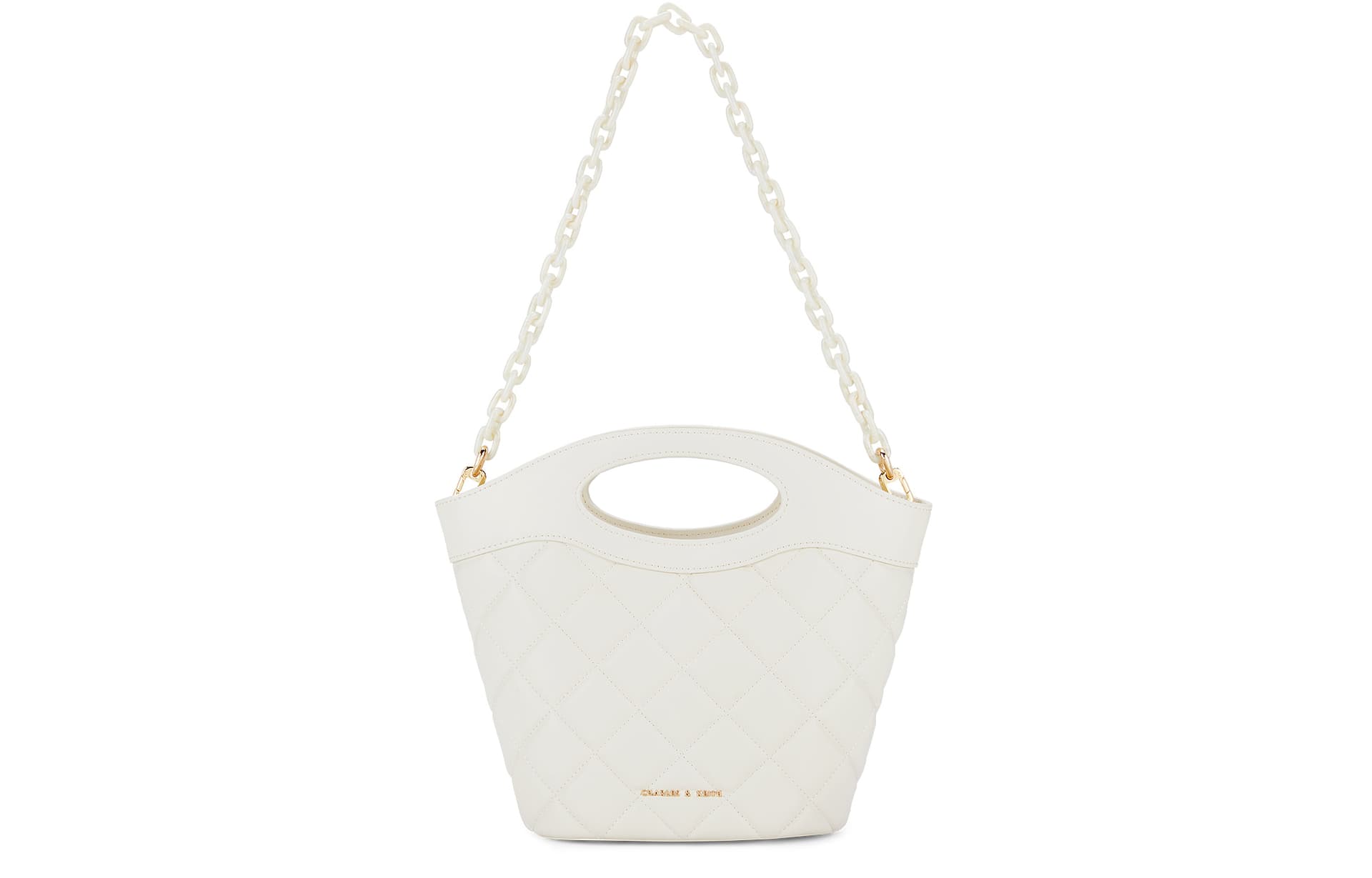 CHARLES&KEITH CHARLESKEITH PU BlackCream
