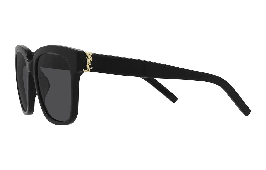 SAINT LAURENT/圣罗兰 Saint Laurent Logo Sunglasses Black