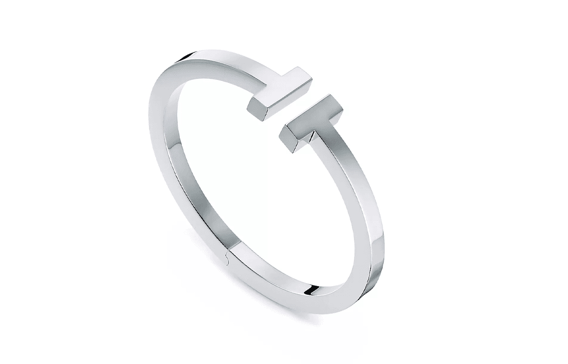 TIFFANY & CO./蒂芙尼 Tiffany & Co. T Series Silver Bracelet