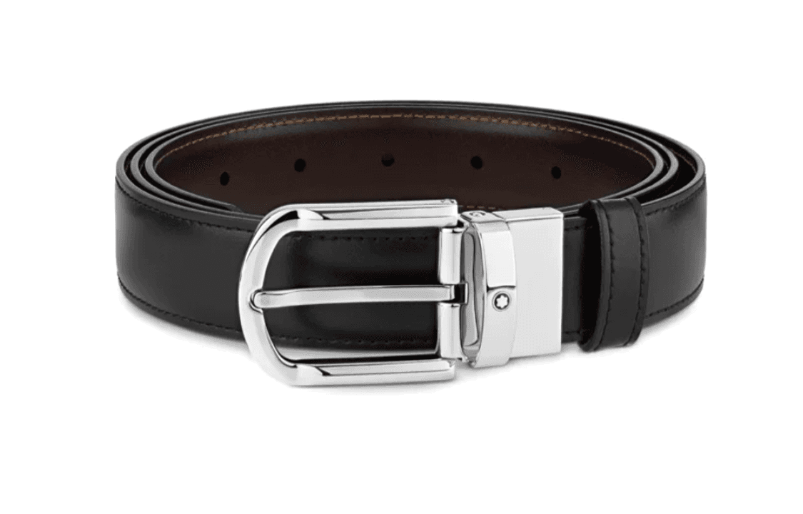 MONTBLANC/万宝龙 Montblanc Buckle Belt Black 3CM