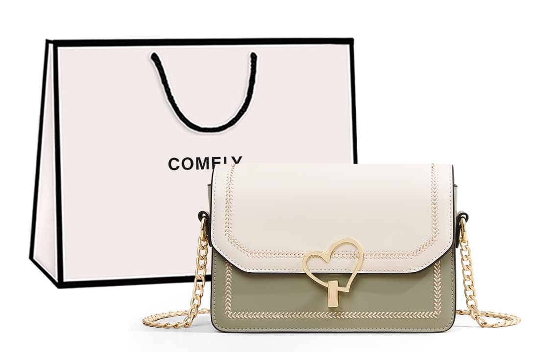康莉/COMELY COMELY Matcha Green Chain Bag