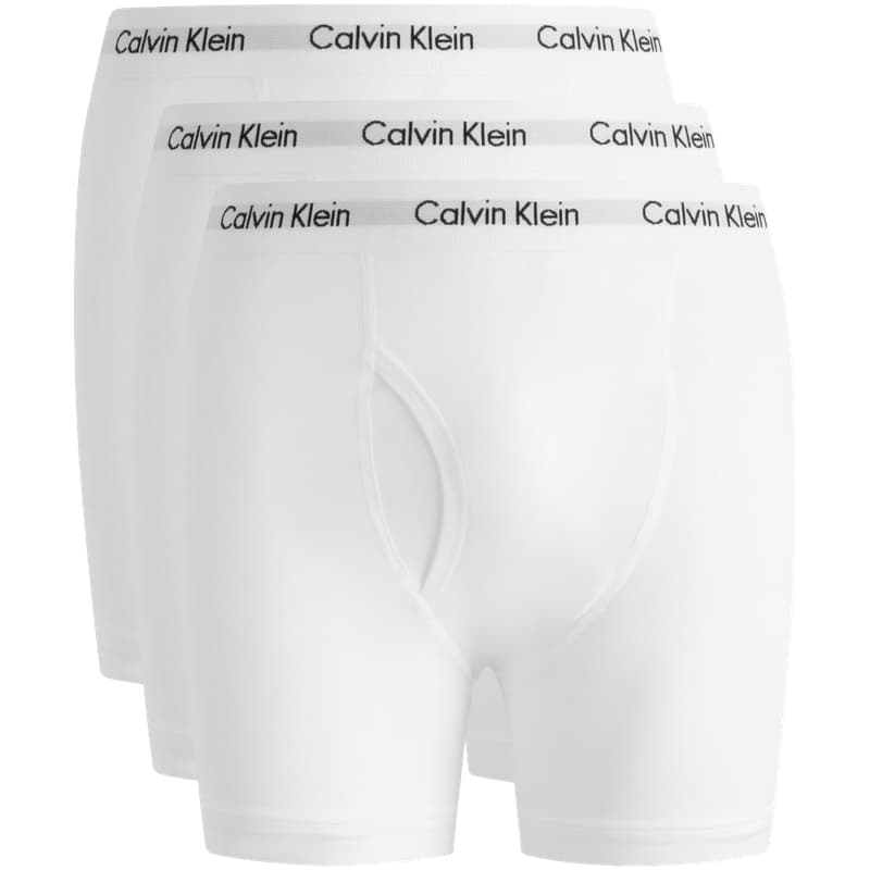 Calvin Klein Moonlight White Boxer Briefs 3-Pack