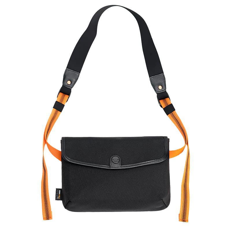DOSRFINI杜莎菲尼 DOSRFINI Nylon Crossbody Bag Black