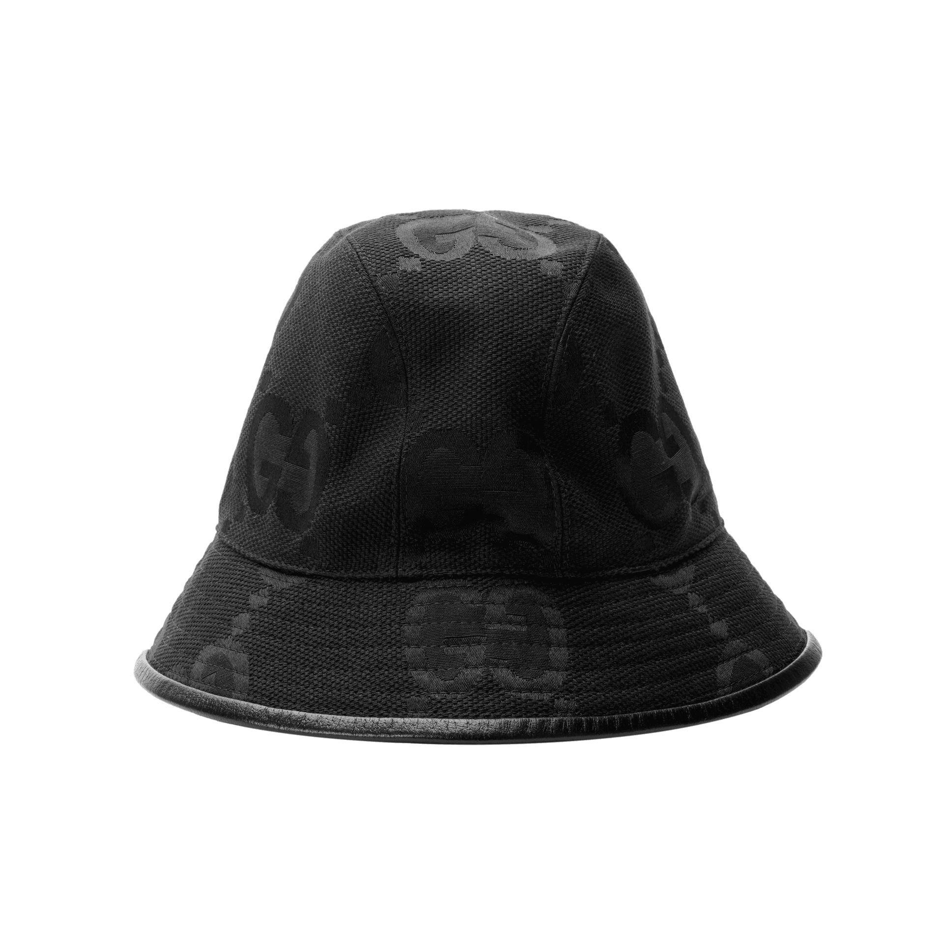 GUCCI/古驰 Gucci Logo Bucket Hat Black