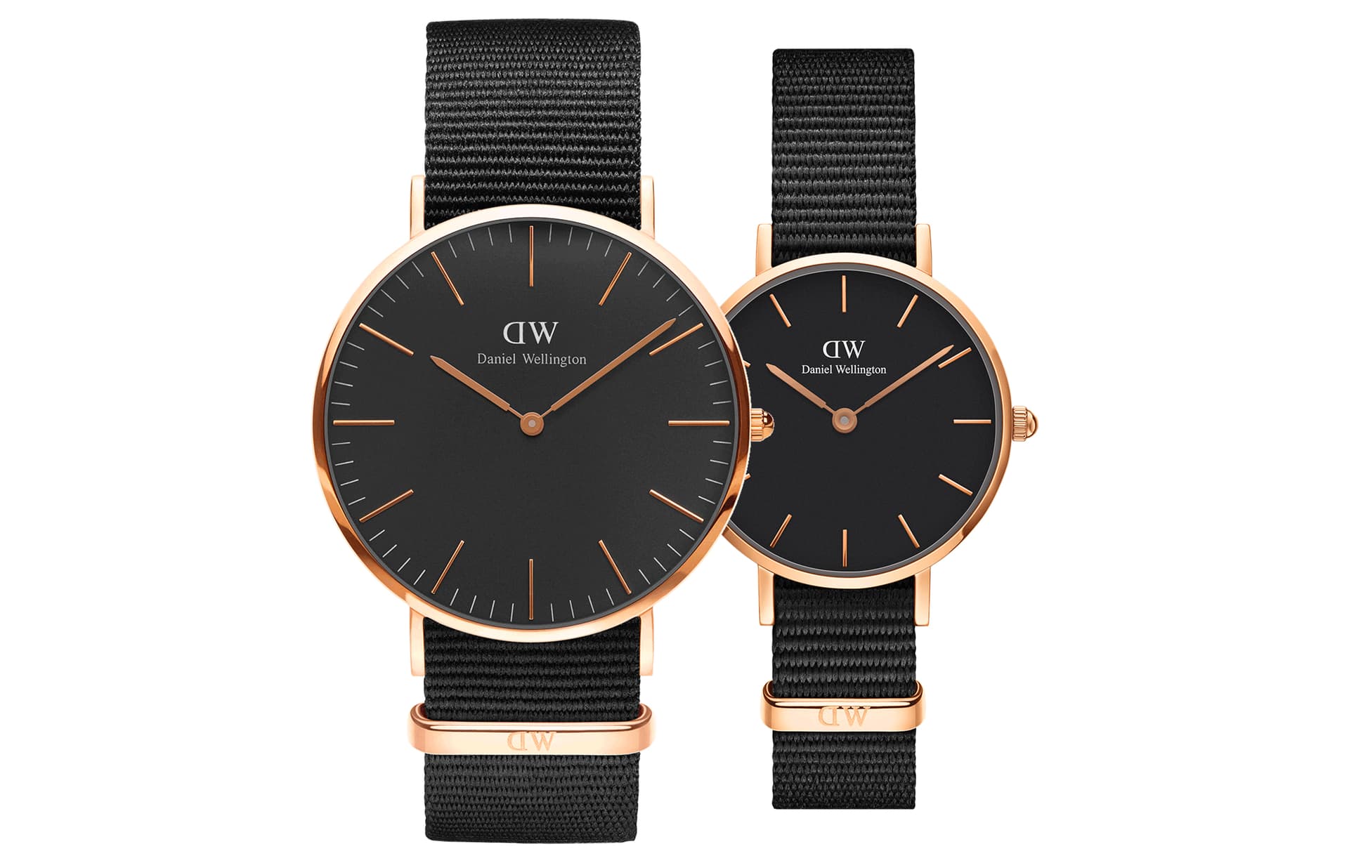 Daniel Wellington/丹尼尔惠灵顿 Daniel Wellington Classic Black 40mm & 28mm Couple Watch