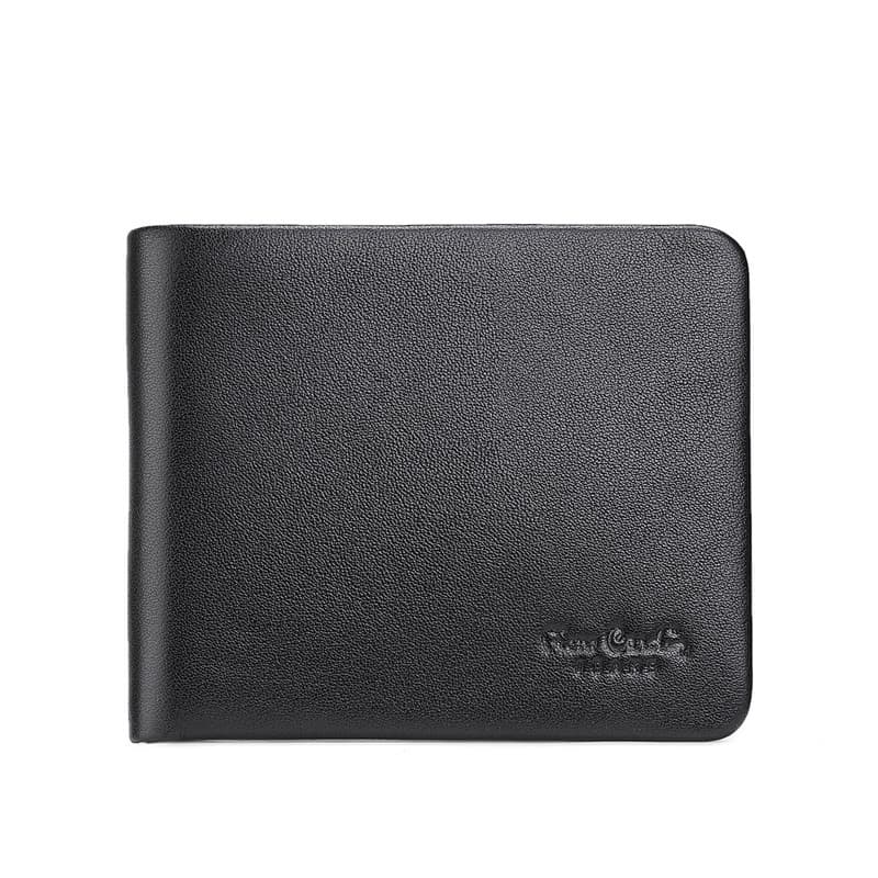 PIERRE CARDIN/皮尔卡丹 Pierre Cardin Short Wallet Black