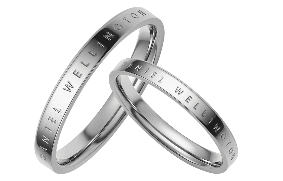 Daniel Wellington/丹尼尔惠灵顿 Daniel Wellington Engraved Ring Silver