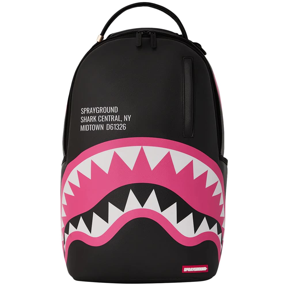 Sprayground Shark Mouth PVC Backpack Black