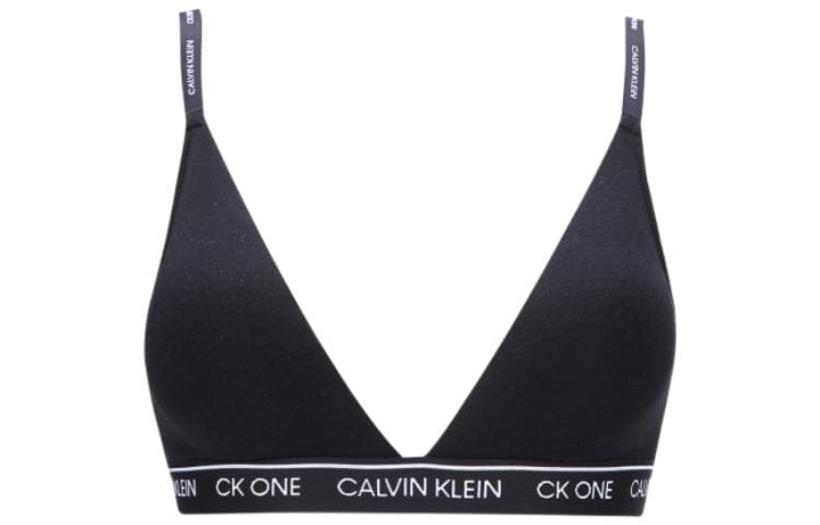 Calvin Klein Triangle Bra Black