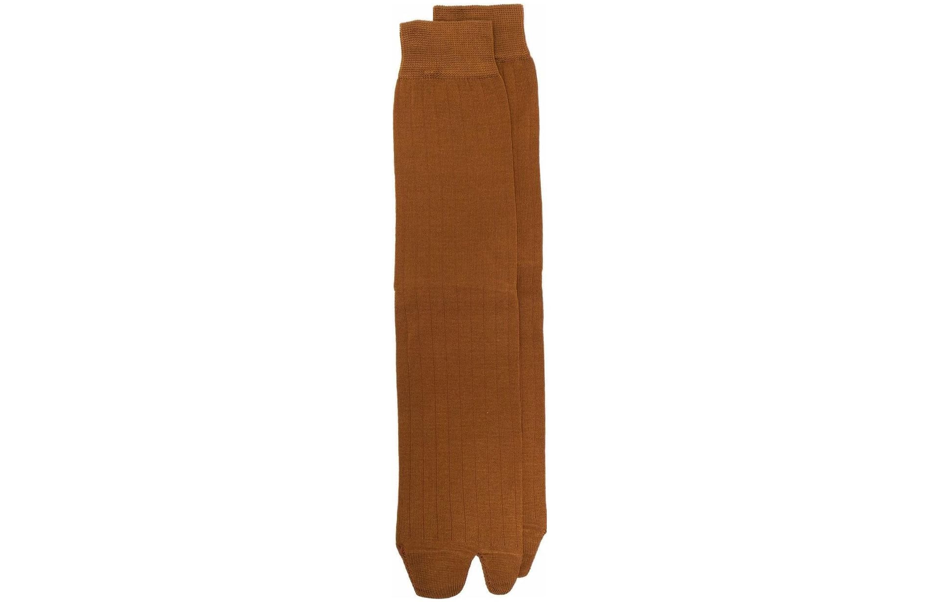 Maison Margiela/马吉拉 Maison Margiela Brown Knit Socks