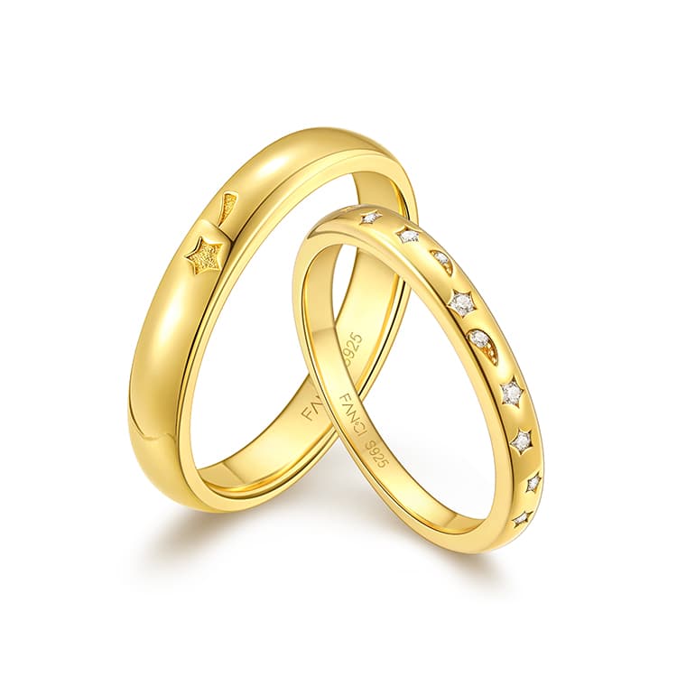FANCI 范琦 FANCI Star Moon Adjustable Ring