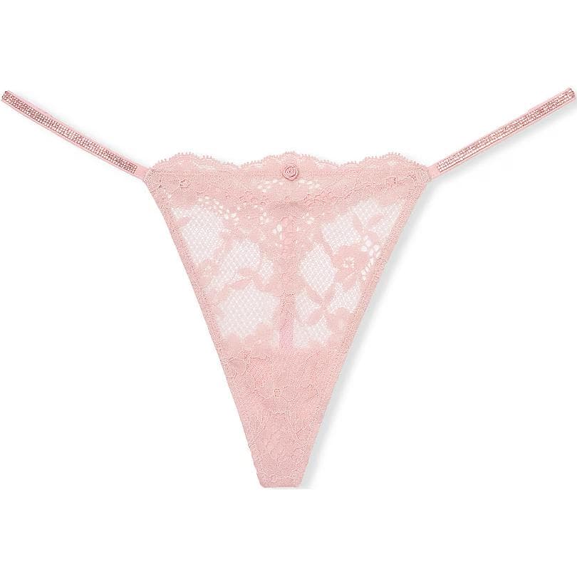 Victoria's Secret/维多利亚的秘密 Victoria's Secret Dream Angels Twinkle Strap Lace V-String Panty