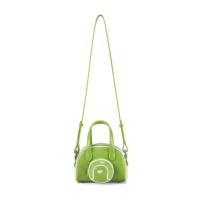 Crying Center Crossbody Bag Green